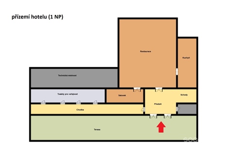Prodej ubytování, 1 150 m² 12