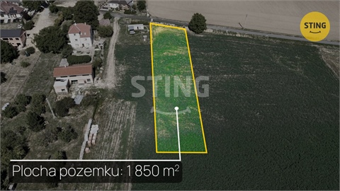 Prodej stavebního pozemku, 1 850 m² - 4