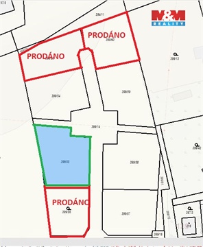 Prodej stavebního pozemku, 986 m² 8