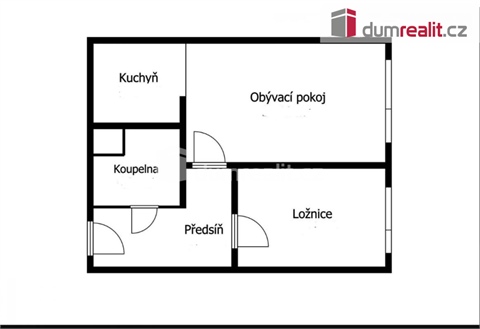 Prodej bytu 2kk, 46 m² 22