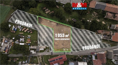 Prodej stavebního pozemku, 1 053 m² - 2
