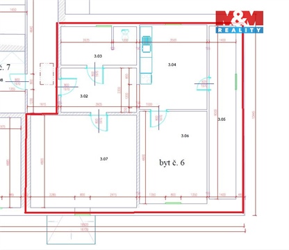 Prodej bytu 2+1, 88 m² 8