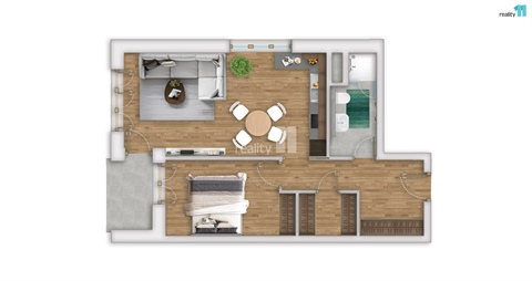 Prodej bytu 2kk, 60 m² 4