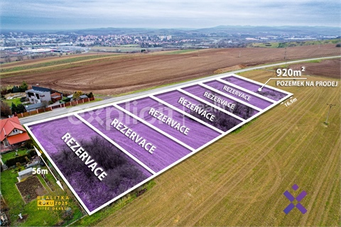 Prodej stavebního pozemku, 920 m² 0