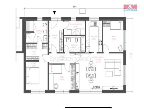 Prodej stavebního pozemku, 616 m² - 12