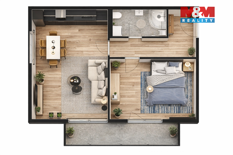 Prodej bytu 2kk, 58 m² - 8