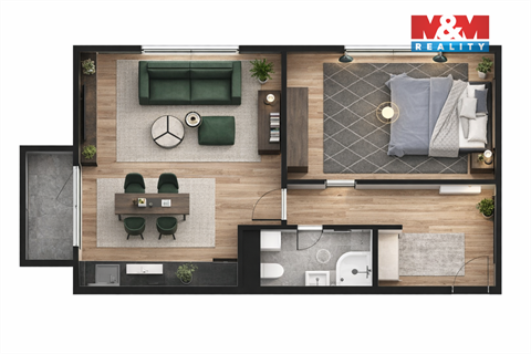 Prodej bytu 2kk, 63 m² - 8