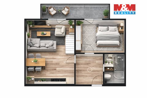 Prodej bytu 3kk, 79 m² 2