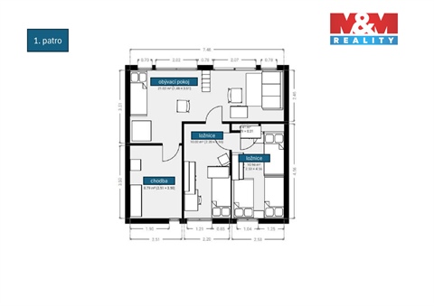 Prodej chaty / chapuly, 122 m² - 2