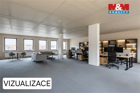 Pronájem kanceláře, 244 m² - 4