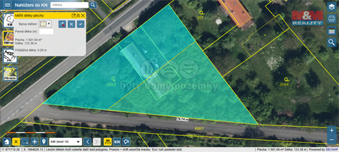 Prodej stavebního pozemku, 3 077 m² - 8