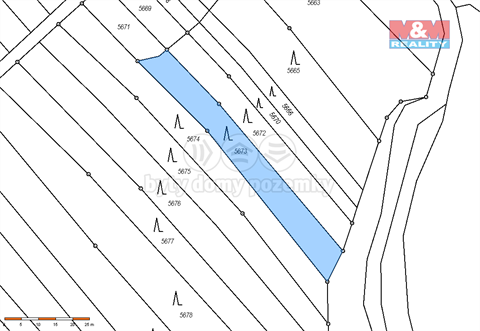 Prodej lesu, 1 288 m² - 2