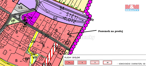 Prodej stavebního pozemku, 1 845 m² 12