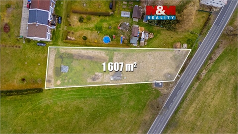 Prodej stavebního pozemku, 1 607 m² 2