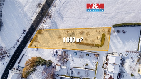 Prodej stavebního pozemku, 1 607 m² - 0