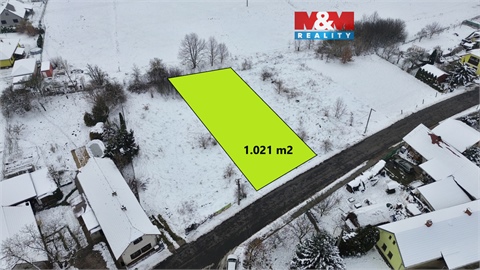 Prodej stavebního pozemku, 1 021 m² - 0