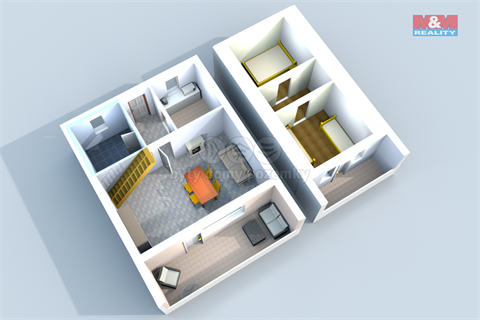 Prodej chaty / chapuly, 51 m² - 20