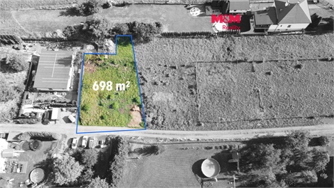 Prodej stavebního pozemku, 698 m² - 0
