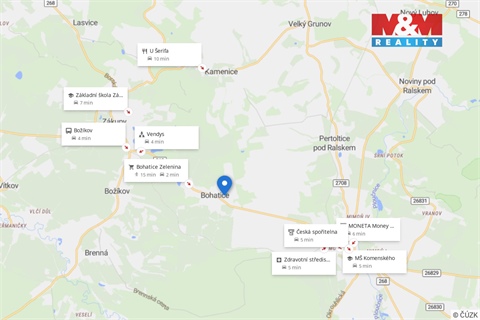 Prodej stavebního pozemku, 1 345 m² 2