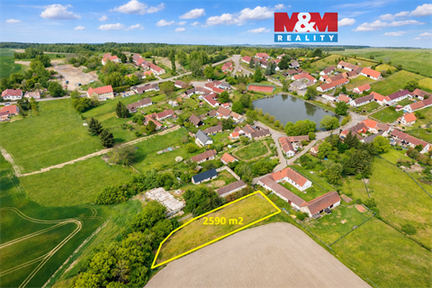 Prodej stavebního pozemku, 2 590 m² - 0