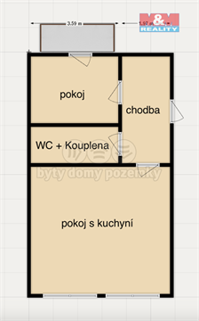 Prodej bytu 2kk, 49 m² - 6