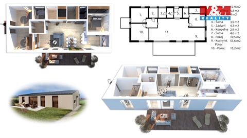 Prodej stavebního pozemku, 1 032 m² 14