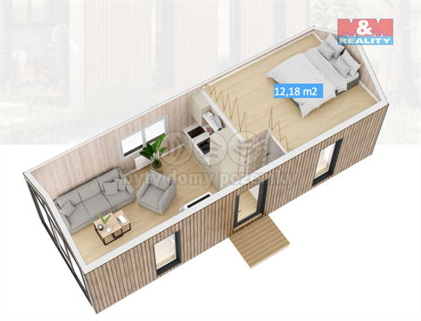 Prodej domu na klíč, 35 m² - 8