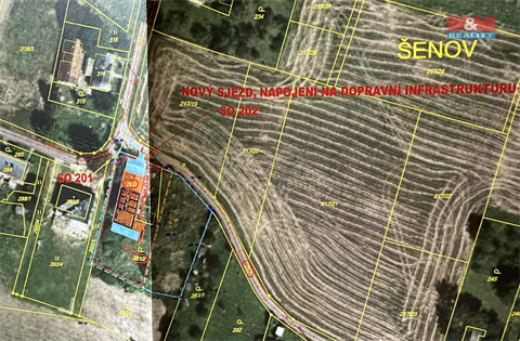 Prodej stavebního pozemku, 1 233 m² - 2