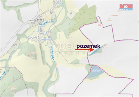 Prodej lesu, 2 104 m² - 4