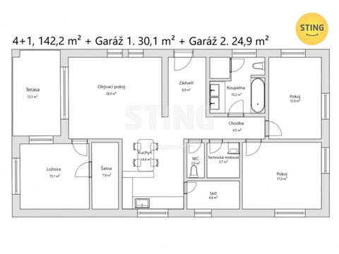 Prodej rodinného domu, 183 m² 16