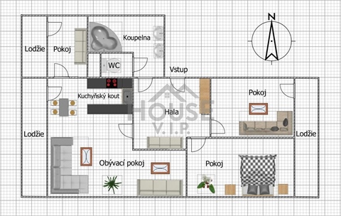 Pronájem bytu 4kk, 92 m² 22