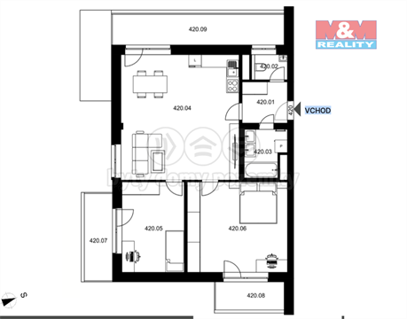 Prodej bytu 3kk, 78 m² - 24