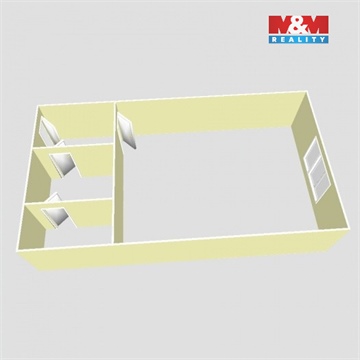 Pronájem bytu 1kk, 34 m² - 10