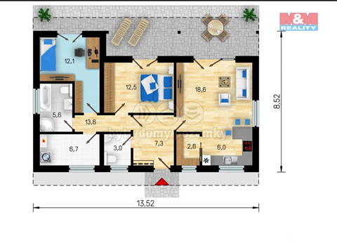 Prodej rodinného domu, 78 m² - 12
