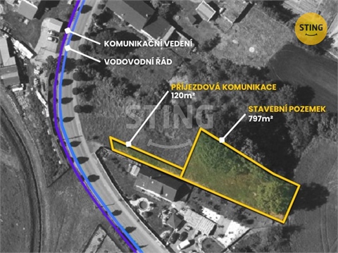 Prodej stavebního pozemku, 797 m² 0