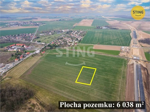 Prodej zemědělské půdy, 6 038 m² - 2