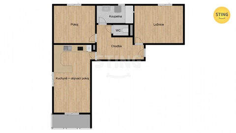 Prodej bytu 3kk, 77 m² - 10