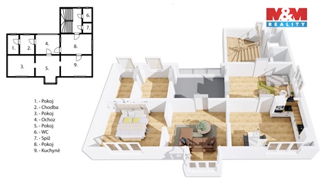 Prodej rodinného domu, 219 m² - 0