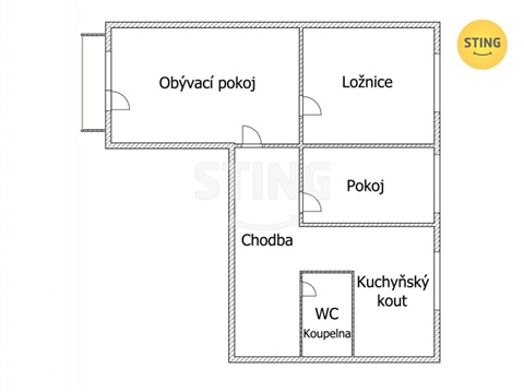 Prodej bytu 3+1, 71 m² 20