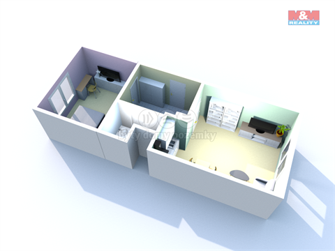 Prodej bytu 2+1, 43 m² 12