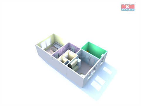 Prodej bytu 2+1, 43 m² - 26