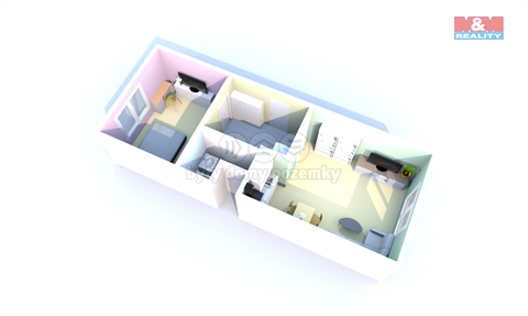 Prodej bytu 2+1, 43 m² - 8