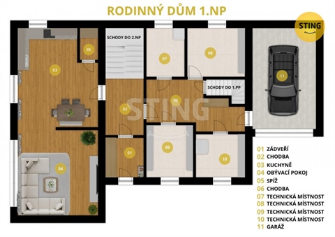 Prodej rodinného domu, 279 m² - 18