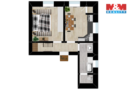 Prodej bytu 1+1, 40 m² 10