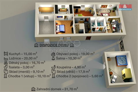 Prodej rodinného domu, 132 m² 6