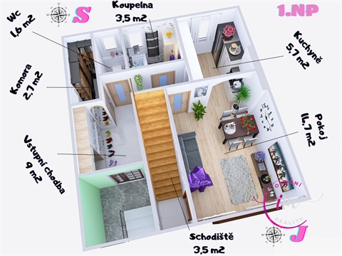 Prodej rodinného domu, 117 m² 8