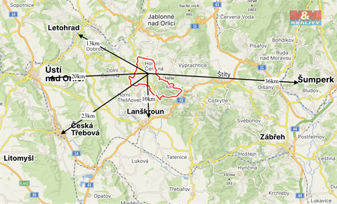 Prodej stavebního pozemku, 1 686 m² - 6