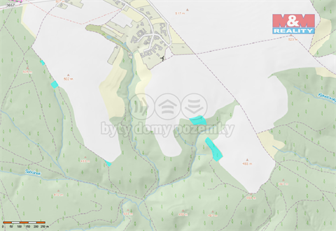 Prodej lesu, 11 459 m² - 2