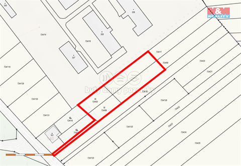 Prodej stavebního pozemku, 2 500 m² 2