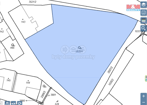 Prodej stavebního pozemku, 4 130 m² 12